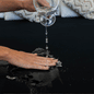 Waterproof Splash Blanket™️ - Black Fitted Sheet