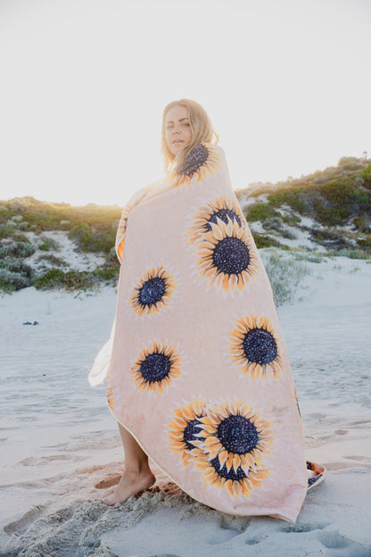 The Sunflower Splash Blanket (2m round)