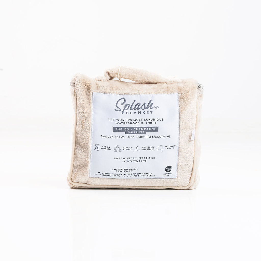 Waterproof Splash Blanket™ - Champagne The OG