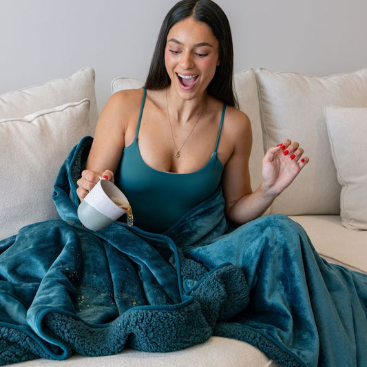 Waterproof Splash Blanket™ - Emerald Green The OG