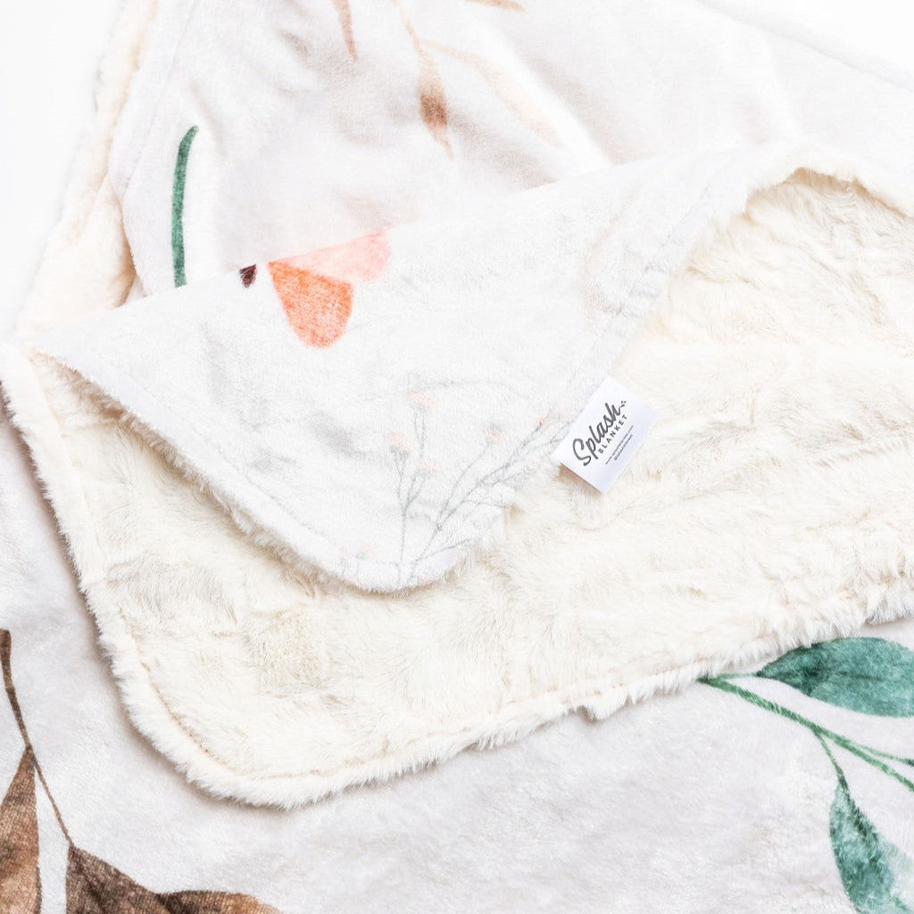 Woodland or Aussie Outback Waterproof Splash Blanket