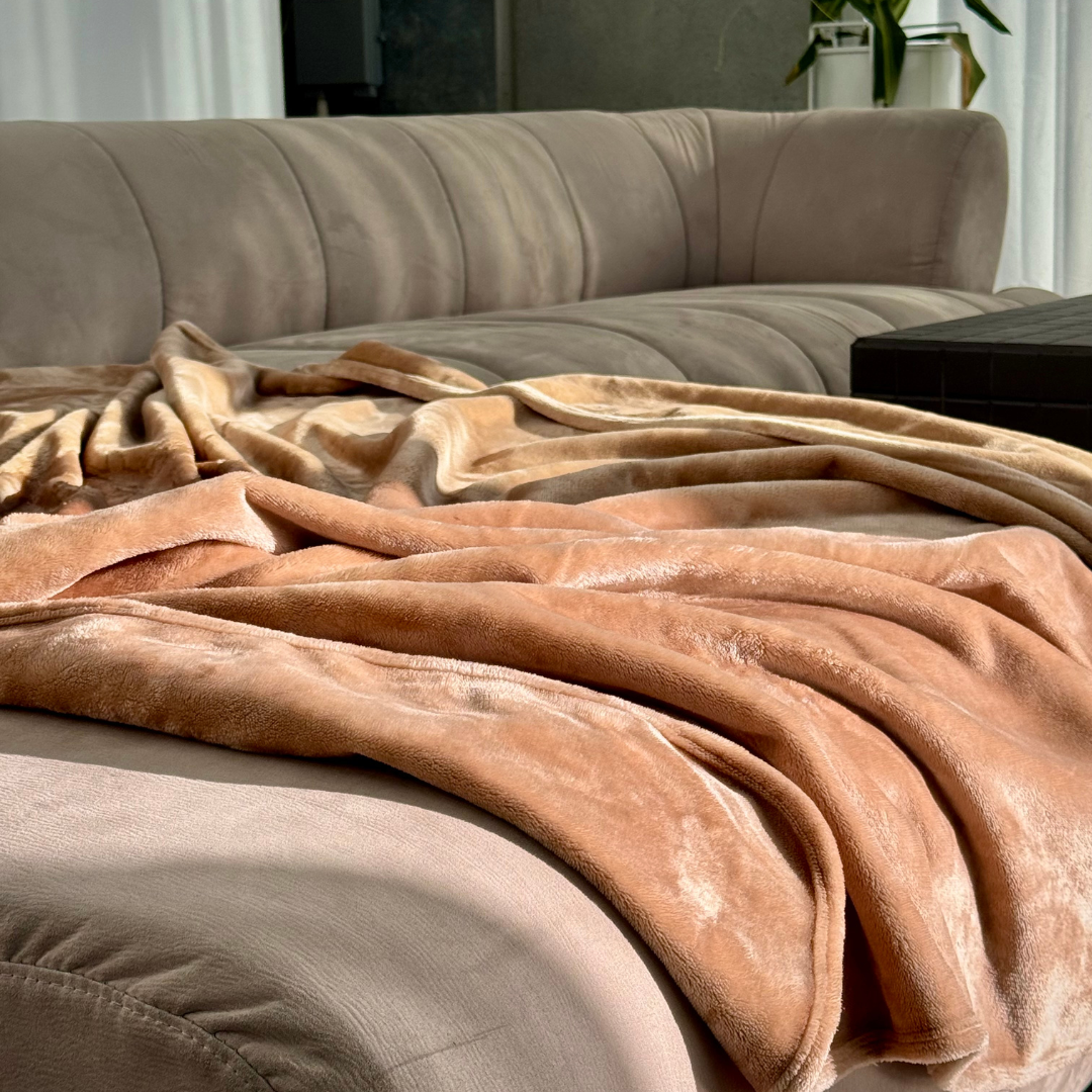 Waterproof Splash Blanket™️ - Fawn Double Veluxe