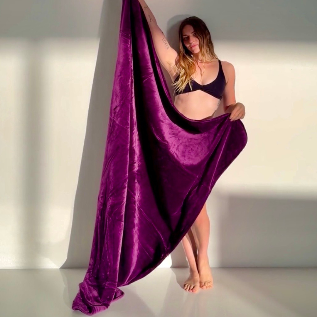 Waterproof Splash Blanket™️ - Royal Purple Double Veluxe