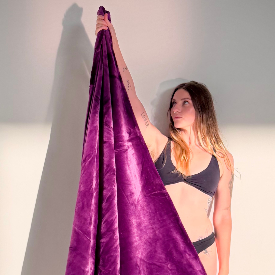 Waterproof Splash Blanket™️ - Royal Purple Double Veluxe