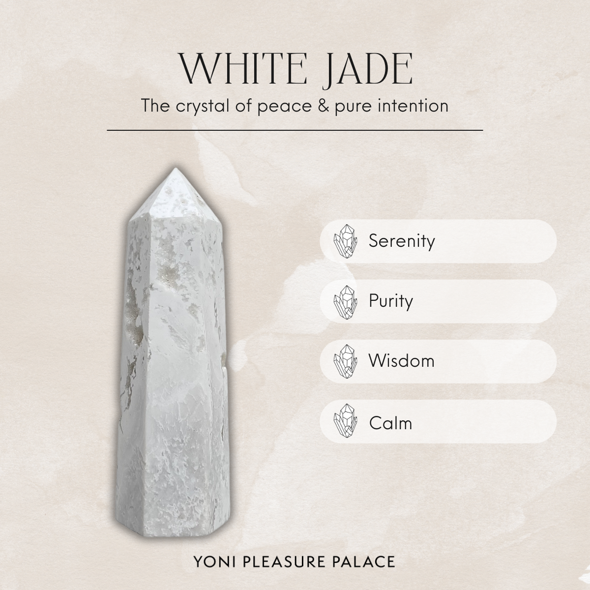 White Jade Yoni Egg