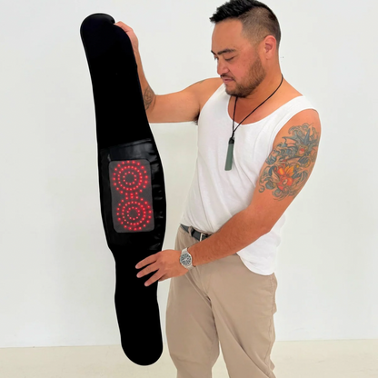 Heated Massage Support Brace - The HeatWave Wrap