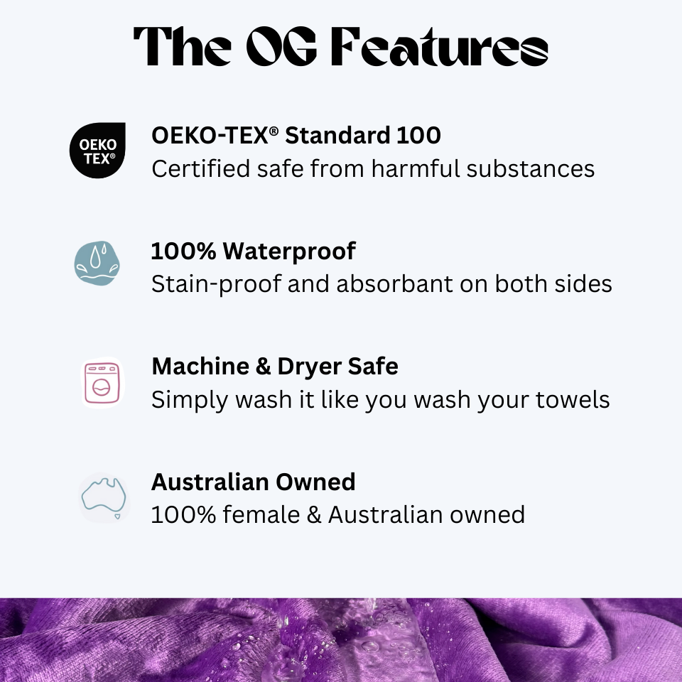 Waterproof Splash Blanket™ - Grape Soda The OG